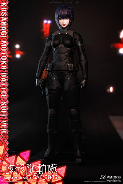 Motoko Kusanagi (Combat Suit ver.) – Damtoys – ActionFigure Brasil — ângulo diferente