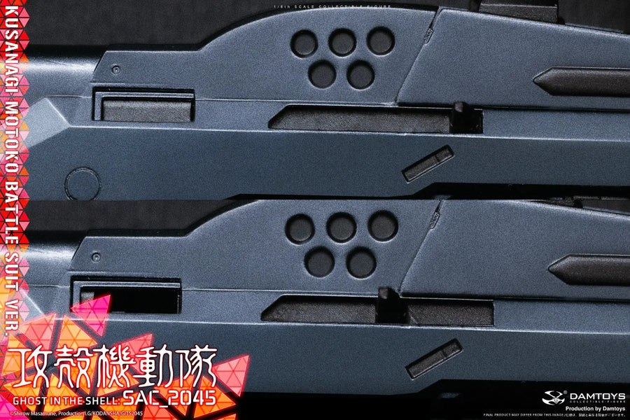 Motoko Kusanagi (Combat Suit ver.) – Damtoys – ActionFigure Brasil