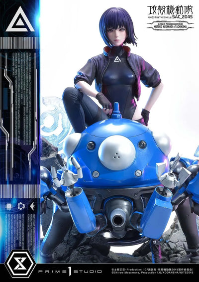 Motoko Kusanagi & Tachikoma (Bonus Version) Ghost in the Shell: SAC_2045 – Prime1Studio – ActionFigure Brasil
