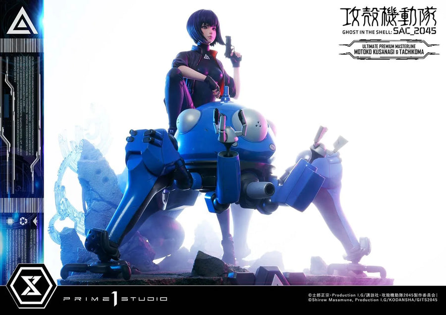 Motoko Kusanagi & Tachikoma (Bonus Version) Ghost in the Shell: SAC_2045 – Prime1Studio – ActionFigure Brasil