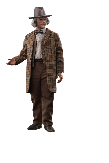 MOVIE MASTER SERIES - BACK TO THE FUTURE PART III - DOC BROWN - 1/6 (Hot Toys)ㅤ – Hot Toys – ActionFigureBrasil