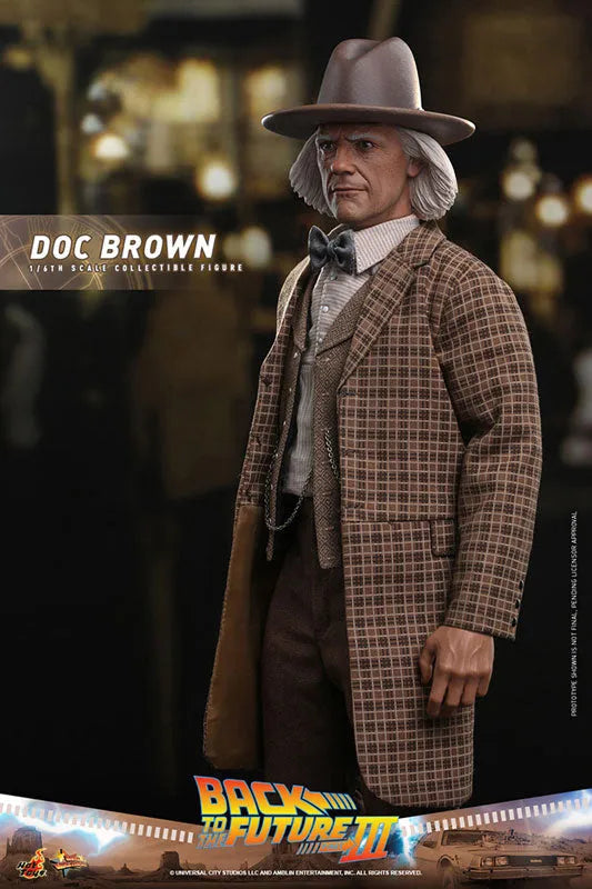 MOVIE MASTER SERIES - BACK TO THE FUTURE PART III - DOC BROWN - 1/6 (Hot Toys)ㅤ – Hot Toys – ActionFigureBrasil