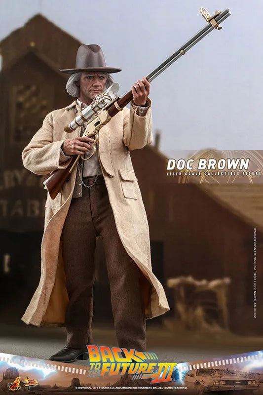 MOVIE MASTER SERIES - BACK TO THE FUTURE PART III - DOC BROWN - 1/6 (Hot Toys)ㅤ – Hot Toys – ActionFigureBrasil