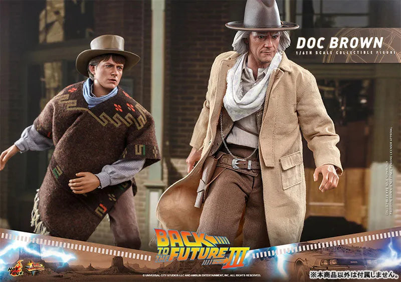 MOVIE MASTER SERIES - BACK TO THE FUTURE PART III - DOC BROWN - 1/6 (Hot Toys)ㅤ – Hot Toys – ActionFigureBrasil