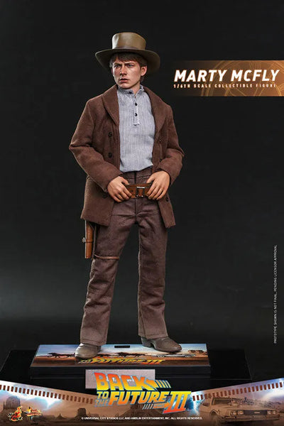 MOVIE MASTER SERIES - BACK TO THE FUTURE PART III - MARTY MCFLY - 1/6 (Hot Toys)ㅤ – Hot Toys – ActionFigureBrasil — detalhe do produto