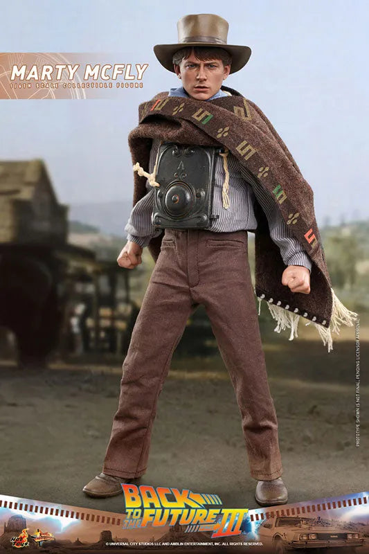 MOVIE MASTER SERIES - BACK TO THE FUTURE PART III - MARTY MCFLY - 1/6 (Hot Toys)ㅤ – Hot Toys – ActionFigureBrasil