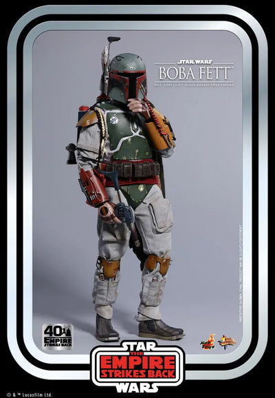 Movie Masterpiece 1/6 Boba Fett ["Star Wars Episode 5: The Empire Strikes Back" 40th Anniversary Edition]ㅤ – Hot Toys – ActionFigureBrasil — embalagem
