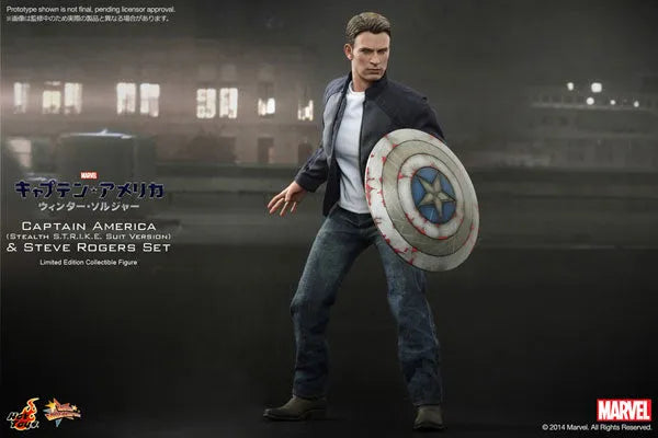 Movie Masterpiece 1/6 Captain America (Stealth Suit Edition) & Steve Rogers Setㅤ – Puella Magi Madoka Magica – ActionFigureBrasil