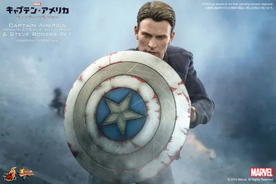 Movie Masterpiece 1/6 Captain America (Stealth Suit Edition) & Steve Rogers Setㅤ – Puella Magi Madoka Magica – ActionFigureBrasil — iluminação de estúdio