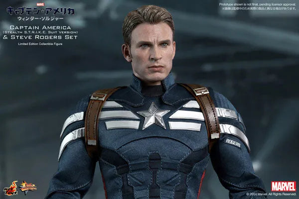 Movie Masterpiece 1/6 Captain America (Stealth Suit Edition) & Steve Rogers Setㅤ – Puella Magi Madoka Magica – ActionFigureBrasil