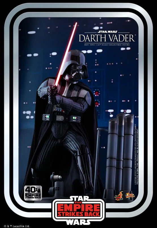 Movie Masterpiece 1/6 Figure Darth Vader (Star Wars Episode 5 40th Anniversary Edition)ㅤ – Hot Toys – ActionFigureBrasil