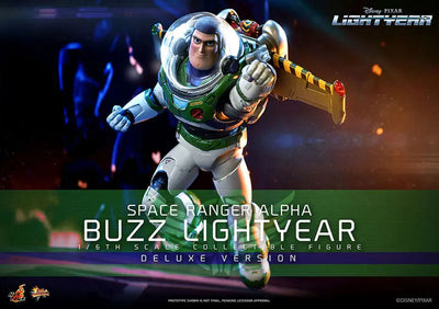 Movie Masterpiece 1/6 Scale Figure Buzz Lightyear (Space Ranger Alpha / Deluxe Edition)ㅤ – Hot Toys – ActionFigureBrasil