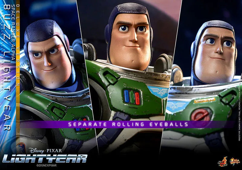 Movie Masterpiece 1/6 Scale Figure Buzz Lightyear (Space Ranger Alpha / Deluxe Edition)ㅤ – Hot Toys – ActionFigureBrasil