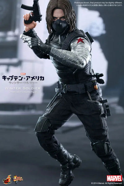 Movie Masterpiece 1/6 Scale Fully Poseable Figure "Captain America / The Winter Soldier" Winter Soldierㅤ – Hot Toys – ActionFigureBrasil — embalagem