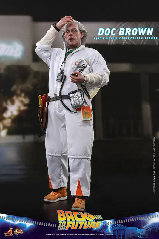 Movie Masterpiece - Back To The Future - Dr. Emmet Brown - 1/6 (Hot toys)ㅤ – Hot Toys – ActionFigureBrasil