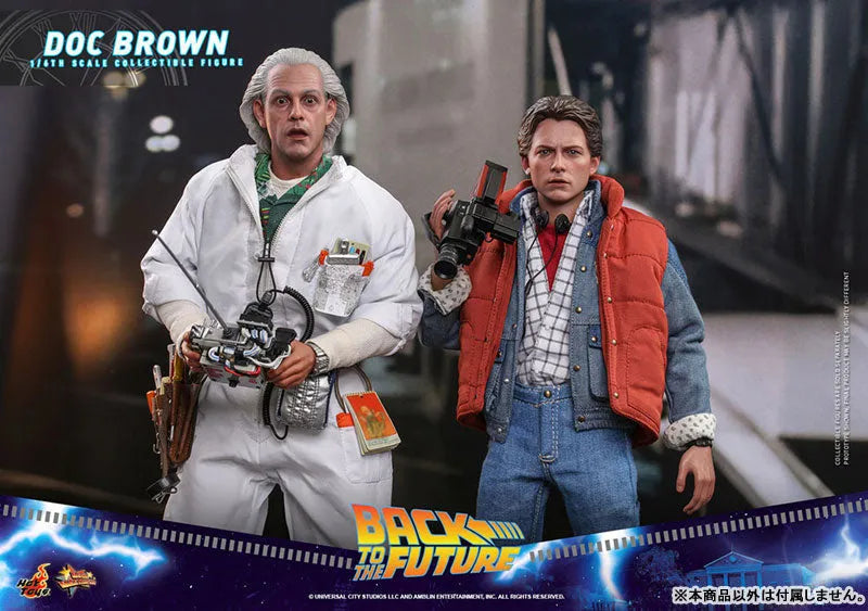 Movie Masterpiece - Back To The Future - Dr. Emmet Brown - 1/6 (Hot toys)ㅤ – Hot Toys – ActionFigureBrasil