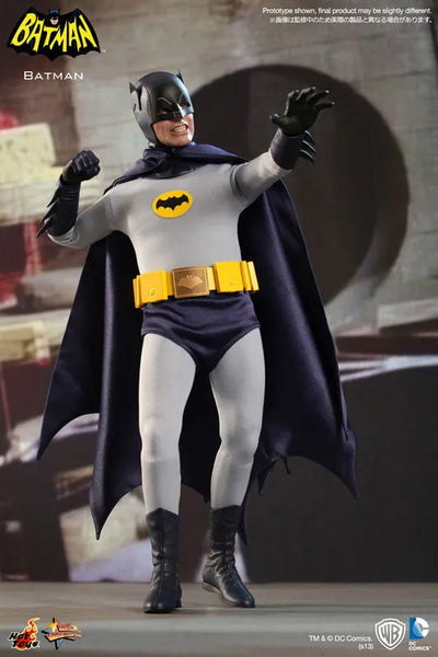 Movie Masterpiece - Batman 1966 TV Series 1/6 Scale Figure: Batmanㅤ – Puella Magi Madoka Magica – ActionFigureBrasil — ângulo diferente