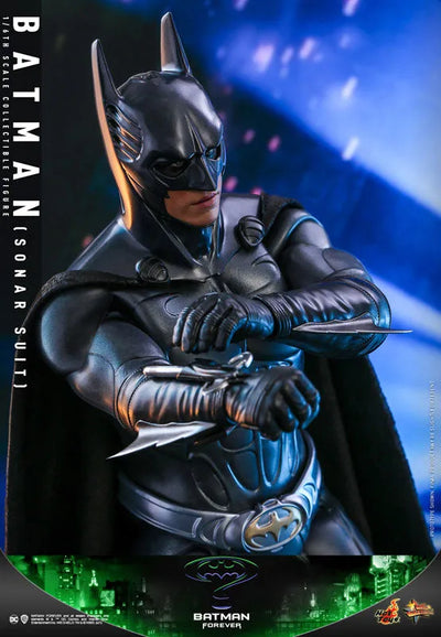 Movie Masterpiece "Batman Forever" 1/6 Scale Figure Batman (Sonar Suit Edition)ㅤ – Hot Toys – ActionFigureBrasil — close