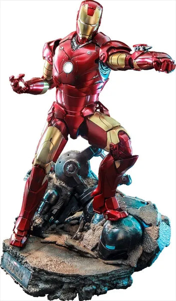 Movie Masterpiece Diecast - Iron Man - Mark 3 Version 2.0 - 1/6 (Hot Toys)ㅤ – Hot Toys – ActionFigureBrasil