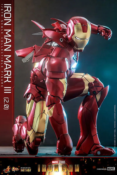 Movie Masterpiece Diecast - Iron Man - Mark 3 Version 2.0 - 1/6 (Hot Toys)ㅤ – Hot Toys – ActionFigureBrasil — embalagem