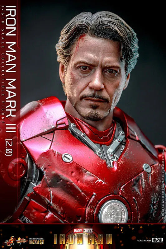 Movie Masterpiece Diecast - Iron Man - Mark 3 Version 2.0 - 1/6 (Hot Toys)ㅤ – Hot Toys – ActionFigureBrasil