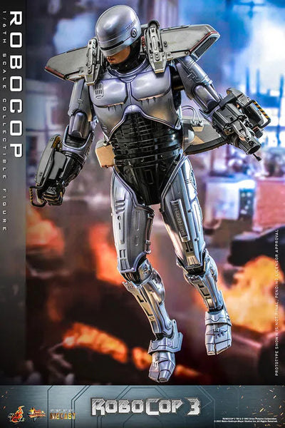 Movie Masterpiece DIECAST "RoboCop 3" 1/6 Robocopㅤ – Hot Toys – ActionFigureBrasil — close