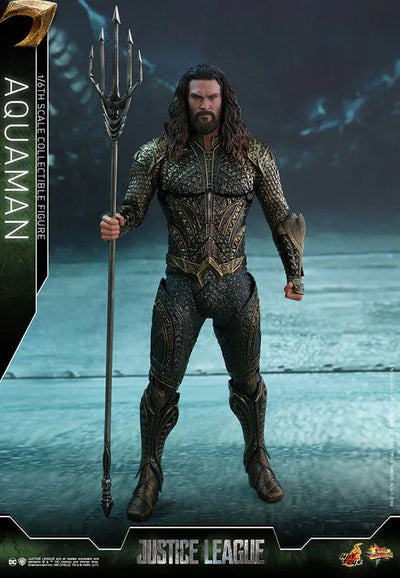 Movie Masterpiece "Justice League" 1/6 Scale Figure Aquaman(Provisional Pre-order)ㅤ – Hot Toys – ActionFigureBrasil — detalhe do produto