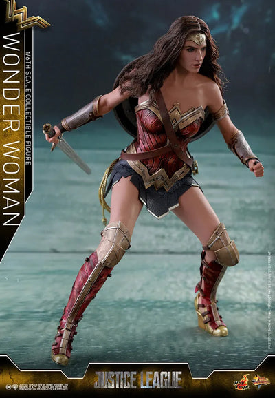 Movie Masterpiece "Justice League" 1/6 Scale Figure: Wonder Woman(Provisional Pre-order)ㅤ – Puella Magi Madoka Magica – ActionFigureBrasil — ângulo diferente