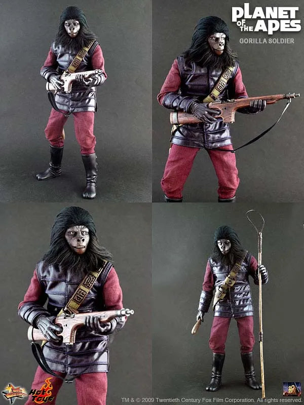 Movie Masterpiece - Planet Of The Apes 1/6 Scale Figure: Gorilla Soldierㅤ – Hot Toys – ActionFigureBrasil