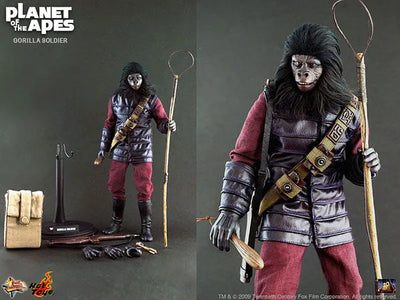 Movie Masterpiece - Planet Of The Apes 1/6 Scale Figure: Gorilla Soldierㅤ – Hot Toys – ActionFigureBrasil — ambientada