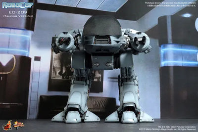 Movie Masterpiece - Robocop 1/6 Scale Figure: ED209 (Talking Edition)ㅤ – Puella Magi Madoka Magica – ActionFigureBrasil — embalagem