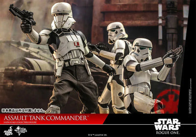 Movie Masterpiece "Rogue One: A Star Wars Story" 1/6 Figure Assault Tank Commanderㅤ – Hot Toys – ActionFigureBrasil — com base expositora