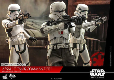 Movie Masterpiece "Rogue One: A Star Wars Story" 1/6 Figure Assault Tank Commanderㅤ – Hot Toys – ActionFigureBrasil — iluminação de estúdio