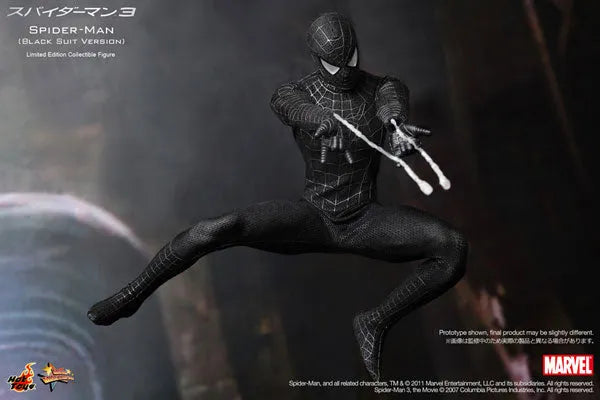 Movie Masterpiece - Spider-Man 3 1/6 Scale Figure: Spider-Man (Black Costume Version)ㅤ – Puella Magi Madoka Magica – ActionFigureBrasil