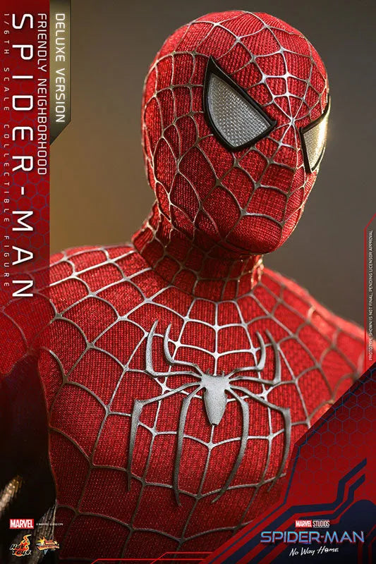 Movie Masterpiece - Spider-Man: No Way Home - Friendly Neighborhood Spider-Man - 1/6 - Deluxe Version (Hot Toys)ㅤ – Hot Toys – ActionFigureBrasil