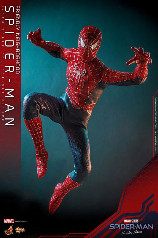 Movie Masterpiece - Spider-Man: No Way Home - Friendly Neighborhood Spider-Man - 1/6 (Hot Toys)ㅤ – Hot Toys – ActionFigureBrasil