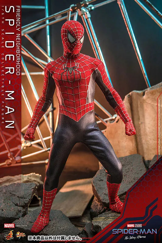 Movie Masterpiece - Spider-Man: No Way Home - Friendly Neighborhood Spider-Man - 1/6 (Hot Toys)ㅤ – Hot Toys – ActionFigureBrasil