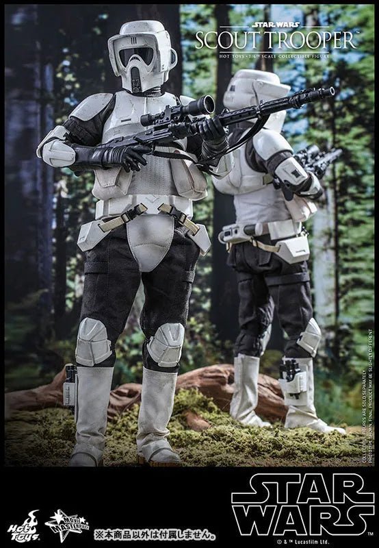Movie Masterpiece - Star Wars / Episode VI Return Of The Jedi - Scout Trooper - 1/6 (Hot Toys)ㅤ – Hot Toys – ActionFigureBrasil