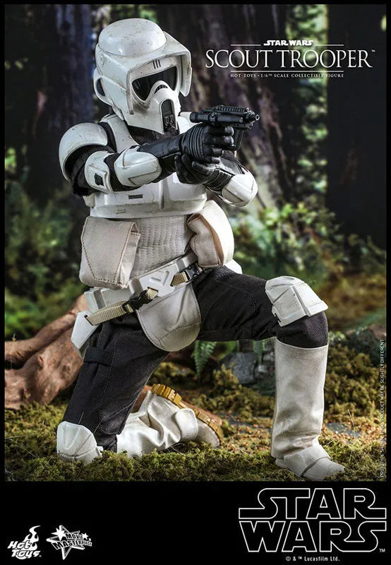 Movie Masterpiece - Star Wars / Episode VI Return Of The Jedi - Scout Trooper - 1/6 (Hot Toys)ㅤ – Hot Toys – ActionFigureBrasil