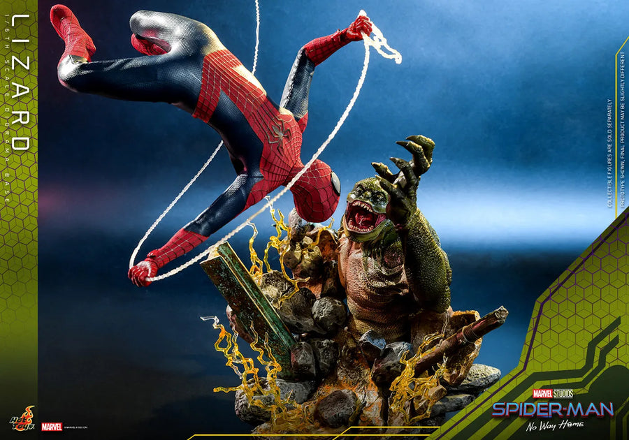 Movie Masterpiece - The Amazing Spider-Man 2 - The Amazing Spider-Man & Lizard - Diorama Base Set - 1/6 (Hot Toys)ㅤ – Hot Toys – ActionFigureBrasil