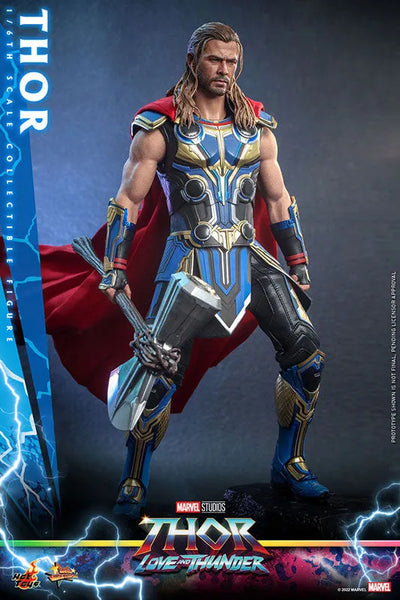 Movie Masterpiece "Thor: Love and Thunder" 1/6 Scale Figure Thorㅤ – Hot Toys – ActionFigureBrasil — iluminação de estúdio