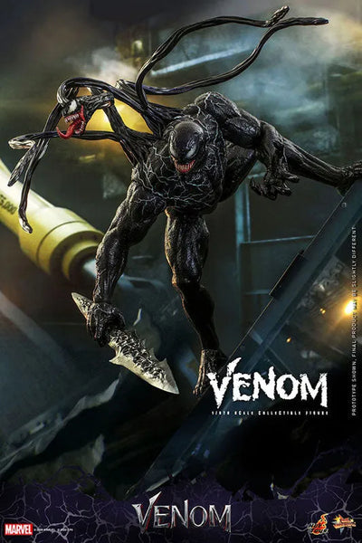 Movie Masterpiece "Venom" 1/6 Scale Figure Venomㅤ – Hot Toys – ActionFigureBrasil — ângulo diferente