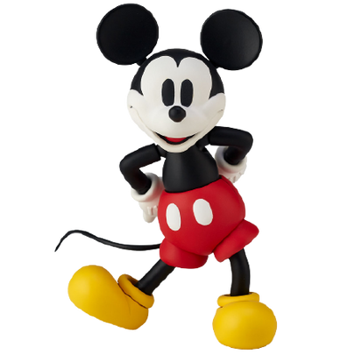 MOVIE REVO Series - No.013 - Mickey Mouse - 1936 (Kaiyodo)ㅤ – Kaiyodo – ActionFigureBrasil