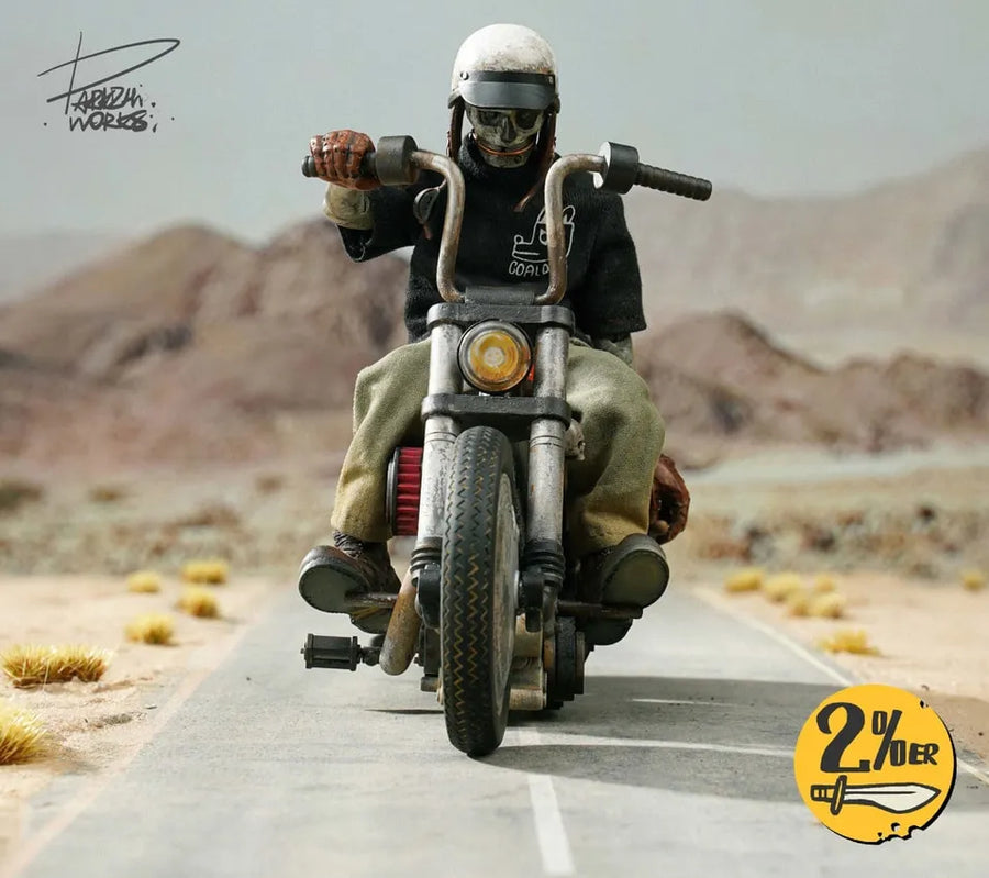 Mr. Silent with Bike Deluxe (Deluxe Version) – Damtoys – ActionFigure Brasil