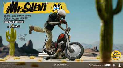 Mr. Silent with Bike Deluxe (Deluxe Version) – Damtoys – ActionFigure Brasil — embalagem