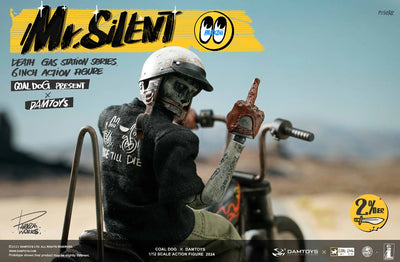 Mr. Silent with Bike Deluxe (Deluxe Version) – Damtoys – ActionFigure Brasil — com base expositora