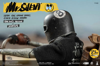 Mr. Silent with Bike Deluxe (Deluxe Version) – Damtoys – ActionFigure Brasil — close