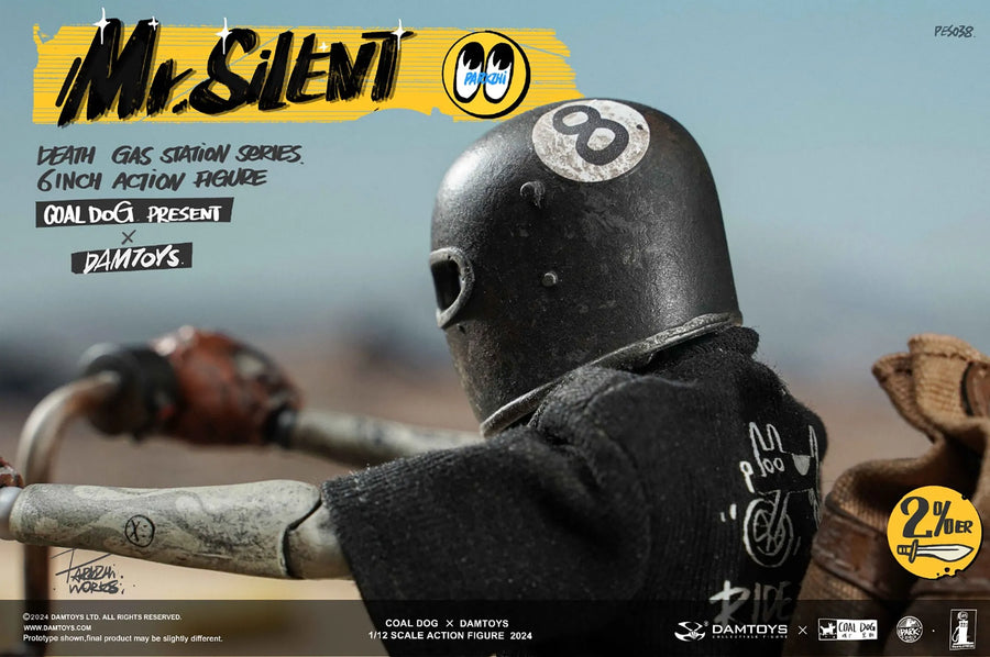 Mr. Silent with Bike Deluxe (Deluxe Version) – Damtoys – ActionFigure Brasil