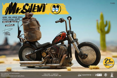 Mr. Silent with Bike Deluxe (Deluxe Version) – Damtoys – ActionFigure Brasil — embalagem