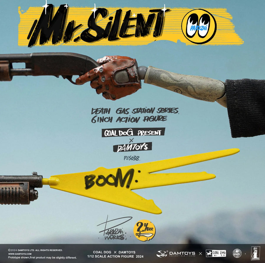 Mr. Silent with Bike Deluxe (Deluxe Version) – Damtoys – ActionFigure Brasil